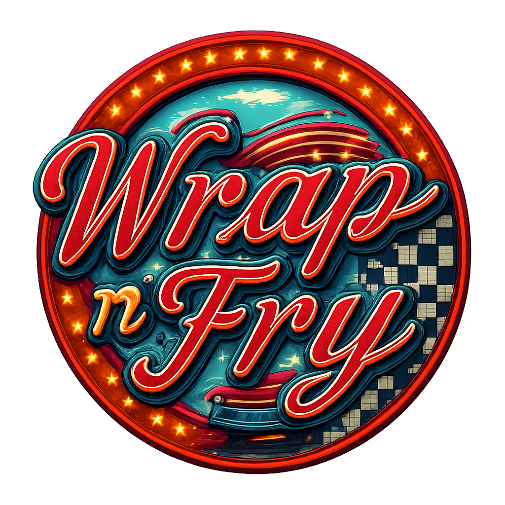 Wrap n Fry logo